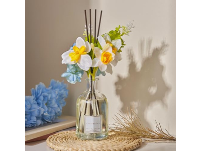 Cotton Fresh Reed Diffuser Fragrance Oil For Large Bottle Wood Glass