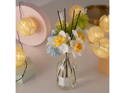 Cotton Fresh Reed Diffuser Fragrance Oil For Large Bottle Wood Glass