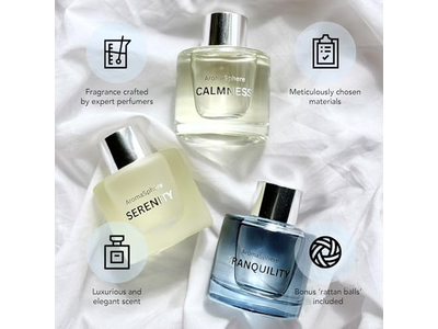 Dried Flower Reed Diffuser Gold Stopper 180Ml Bottle Ceramic Dome