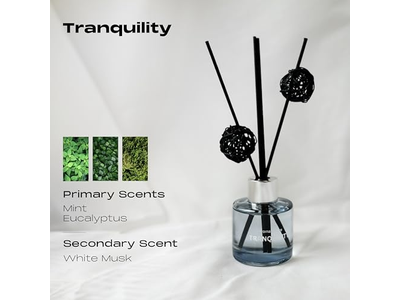 Dried Flower Reed Diffuser Gold Stopper 180Ml Bottle Ceramic Dome