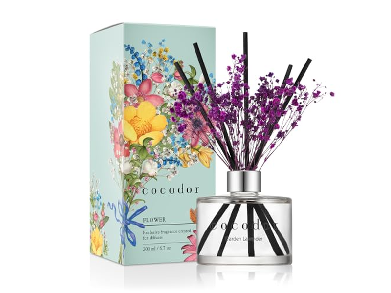 Reed Diffuser Natural Oils Manufacturer Dried Floral Gift Box Set Non Toxic