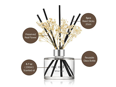Reed Diffuser Natural Oils Manufacturer Dried Floral Gift Box Set Non Toxic