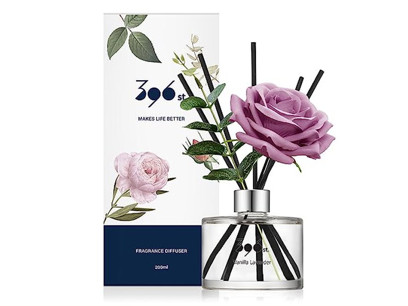 Reed Diffuser Stem Christmas Scent Champagne Decoration Ball Black Fig