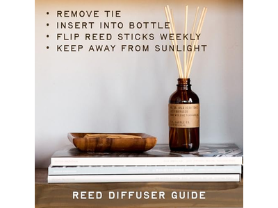 Stick Diffuser Bottle Portable Oil Matte Young Living Reed Sticks For Caps Black
